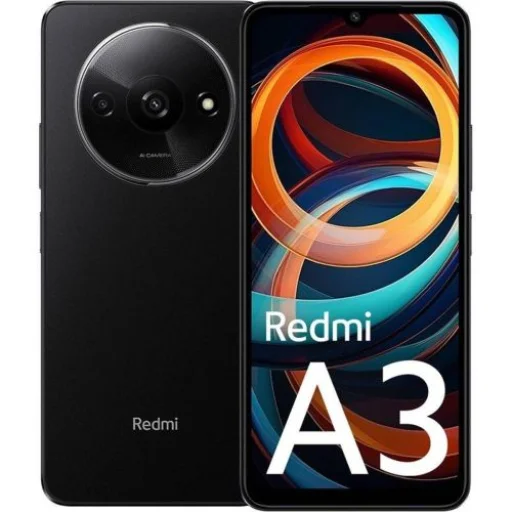 Xiaomi Redmi A3 4G Dual SIM 4GB RAM 128GB Midnight Black EU mobiltelefon - 1