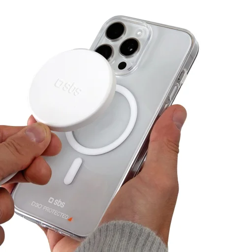 SBS D3O MagSafe tok iPhone 14 Pro Maxhoz - Átlátszó tok - 4