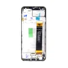 LCD kijelző + Érintőképernyő + Előlap Samsung A235 Galaxy A23 fekete (Szervizcsomag) thumbnail