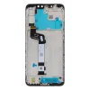 LCD kijelző + érintőegység + előlapi borítás Xiaomi Redmi Note 6 Pro fekete, thumbnail