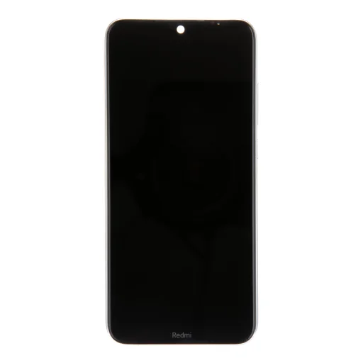 LCD kijelző + érintőegység + elülső burkolat Xiaomi Redmi Note 8T Fehér - 1