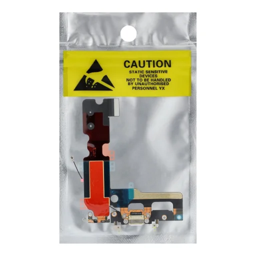 Töltő flex USB iPhone 7 Plus fehér OEM - 4