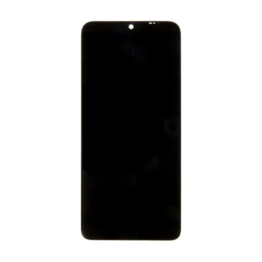 Motorola E22 LCD kijelző + Érintőegység fekete + Előlap - 1