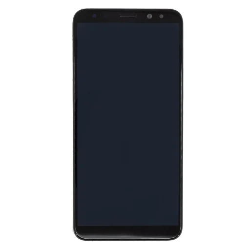 LCD kijelző + érintőképernyő egység + előlap Huawei Mate 10 Lite fekete (logó nélkül), - 1