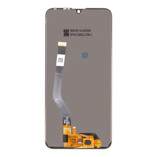 LCD kijelző + érintőegység Huawei Y7 2019 (11pin) fekete (logó nélkül), - 2