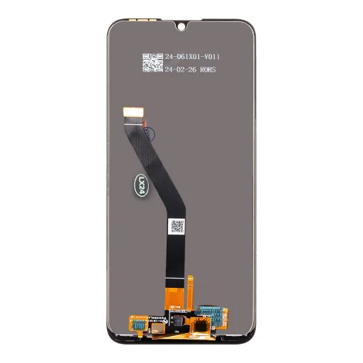 LCD Kijelző + Érintőegység Huawei Y6s Fekete (Logó nélkül) - 2