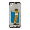 LCD kijelző + Érintőegység + Előlap Samsung A025G Galaxy A02s Fekete thumbnail