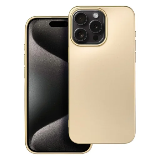 METALLIC tok iPhone 15 Pro Max arany - 9