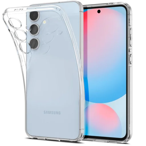  Galaxy S24 FE Kristálytiszta SPIGEN Liquid Crystal tok, telefontok áttetsző - 2