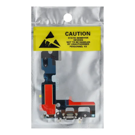 Töltőcsatlakozó flexibilis kábel IPHONE 7 Plus fekete OEM, - 4