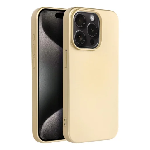 METALLIC tok iPhone 15 Pro arany - 10