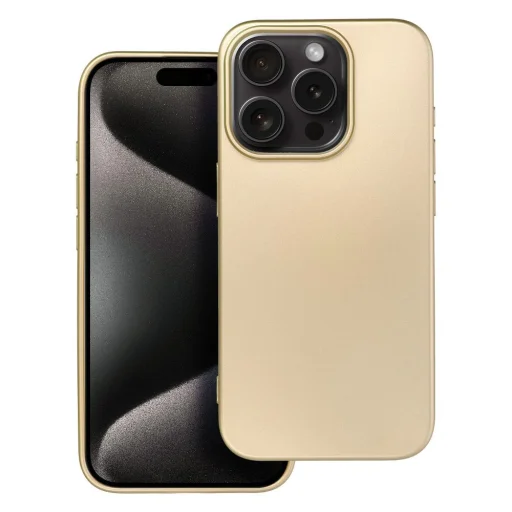 METALLIC tok iPhone 15 Pro arany - 9