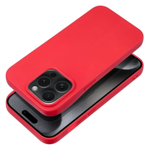 SOFT tok IPHONE 15 Pro piros tok - 10