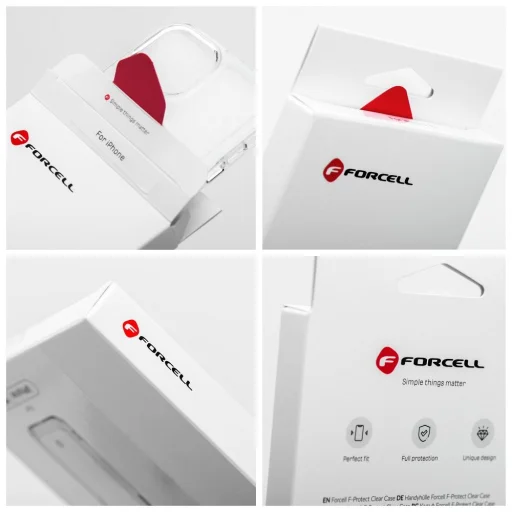 FORCELL F-PROTECT Clear iPhone 15 Plus tok - 6