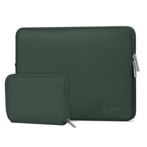 TECH-PROTECT NEOSLIM laptoptáska 13-14 MIDNIGHT GREEN - 2