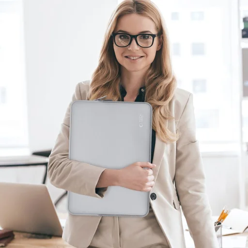 TECH-PROTECT NEOSLIM laptoptáska 13-14 CRAYON SZÜRKE - 8