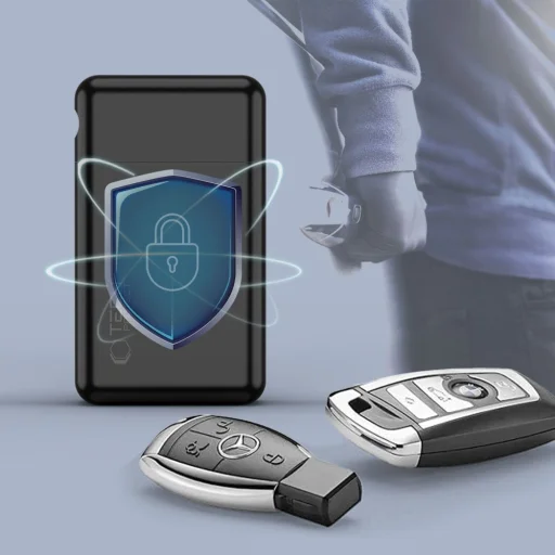 Tech-Protect KLR200 Fém Keyless RFID jelblokkoló tok fekete blokkoló - 3