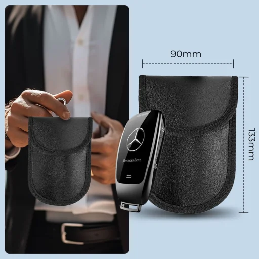 Klatka Faradaya Tech-protect Klr100 Kulcslokkoló Tok Fekete - 6