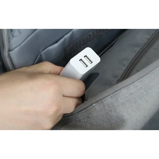 Mcdodo CH-6720 Kettős USB Töltő (EU) Lightning 1m Utazó készlet (fehér) tok - 9