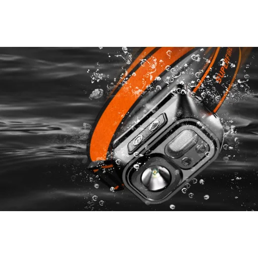 Fejlámpa Superfire HL23-S, 350lm, USB-C - 8