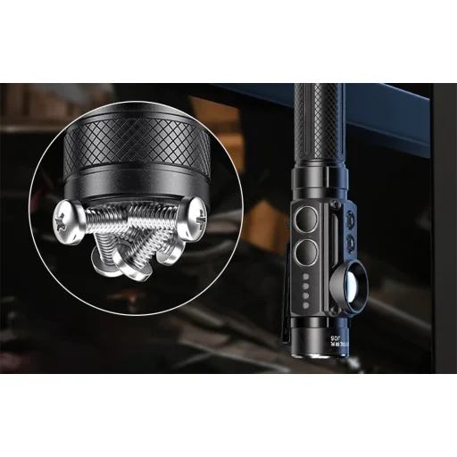 Superfire J05, 380+450lm flashlight - 6