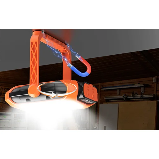 Műhelylámpa napelempanellel Superfire GM05 - 9