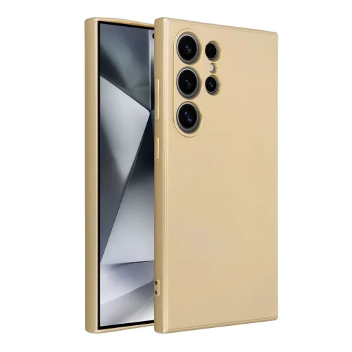 METALLIC tok Samsung Galaxy S24 Ultra arany tok - 10