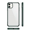 Szilikon áttetsző tok iPhone 11 Pro kék ütésálló kerettel thumbnail