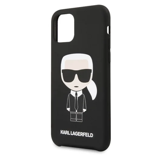 iPhone 11 Pro szilikon tok fekete Karl Lagerfeld Iconic KLHCN58SLFKBK - 6