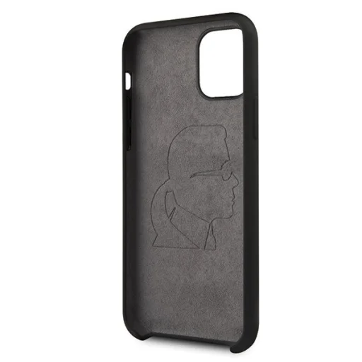 iPhone 11 Pro szilikon tok fekete Karl Lagerfeld Iconic KLHCN58SLFKBK - 3