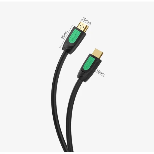 Ugreen HDMI kábel 1.4 4K 60Hz 30AWG 2m fekete (10129) - 14