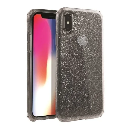 iPhone XS Max UNIQ Clarion Tinsel tok fekete - 1