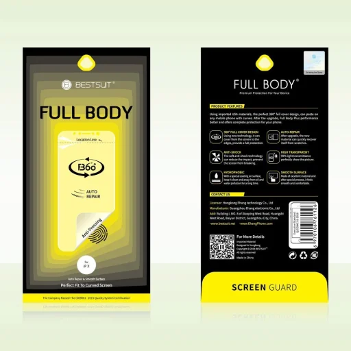 Anti Pressing elő/hátlapi öngyógyító fólia Huawei P30 Pro - 7