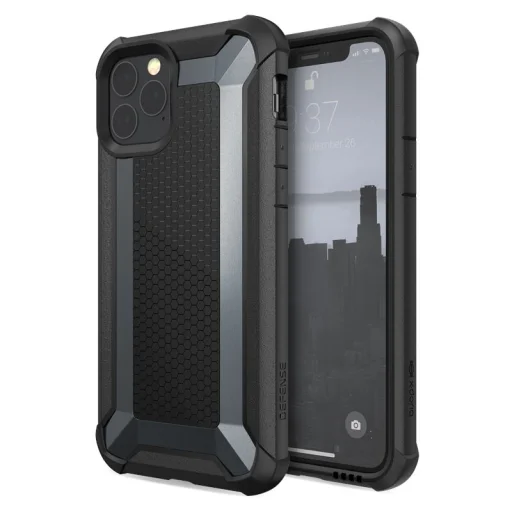 X-DORIA Defense Tactical tok iPhone 11 Pro fekete ütésálló - 1