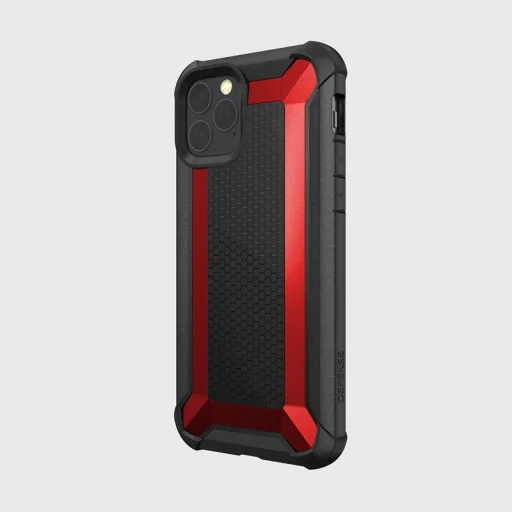 X-DORIA Defense Tactical tok iPhone 11 Pro piros ütésálló - 1