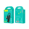 HOCO Type-C 2in1 Audio 3.5 mm JACK adapter fekete thumbnail