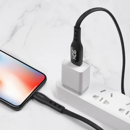 HOCO S6 Selected Sentinel töltő és adatkábel Micro USB fekete - 4