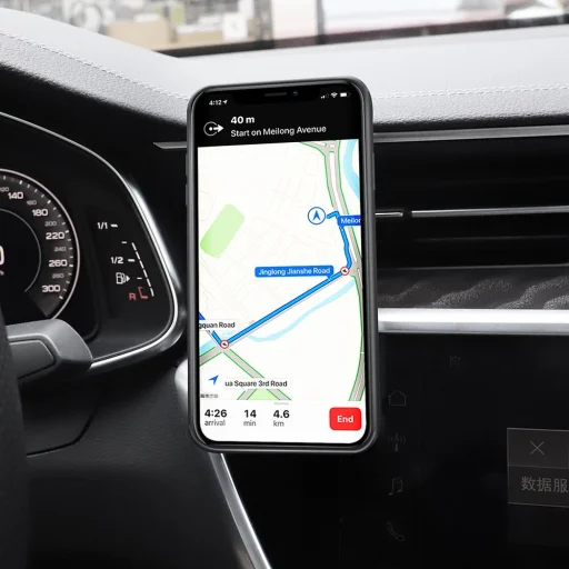 HOCO CA59 Victory univerzális mágneses autós tartó ezüst - 4