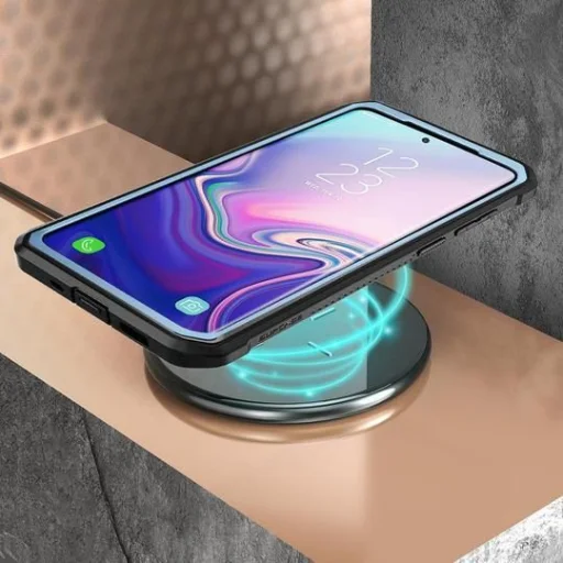 Supcase Unicorn Beetle Pro tok Samsung Galaxy S20 Plus Metallic Blue ütésálló - 5