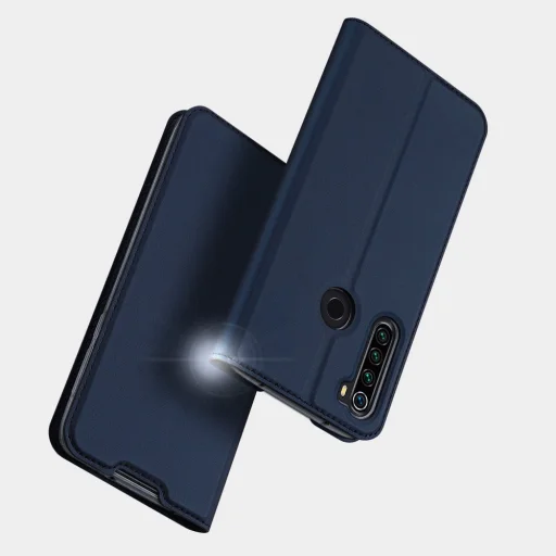 Dux Ducis Skin Pro fliptok Xiaomi Redmi Note 8T fekete - 13