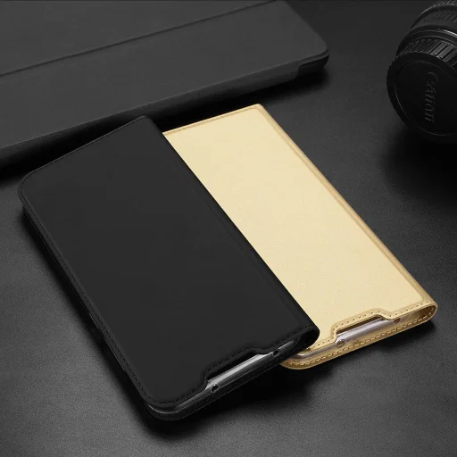 Dux Ducis Skin Pro fliptok Xiaomi Redmi Note 8T fekete - 4