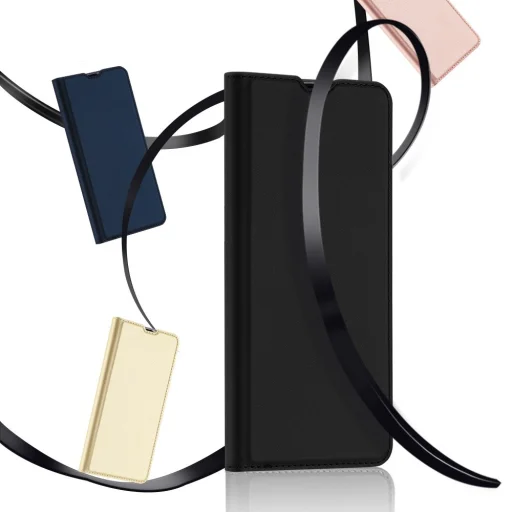 Samsung Galaxy A71 Dux Ducis Skin Pro fliptok arany színben - 6