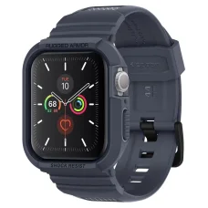 Spigen Rugged Armor Apple Watch puzdro 4/5 (44mm) uhlíkovo sivá