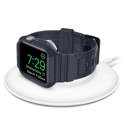 Spigen Rugged Armor Apple Watch tok 4/5 (44mm) szénszürke - 8