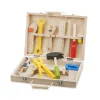 Fából készült 10 darabos szerszámdoboz gyerekjáték thumbnail