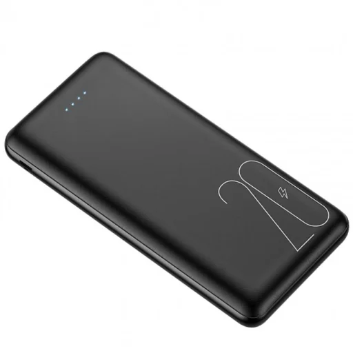 USAMS US-CD80 powerbank 2xUSB 20000 mAh fekete - 1