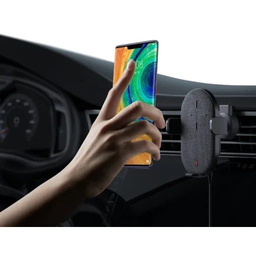 Huawei CP39s univerzális autós tartó vezeték nélküli töltéssel fekete - 2
