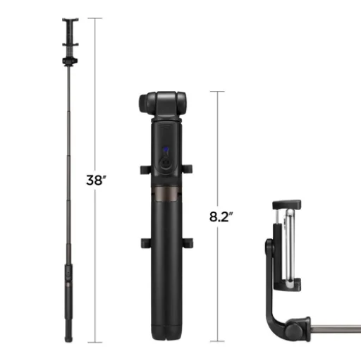 Spigen S540w vezeték nélküli selfie bot és tripod barackrózsaszín - 9