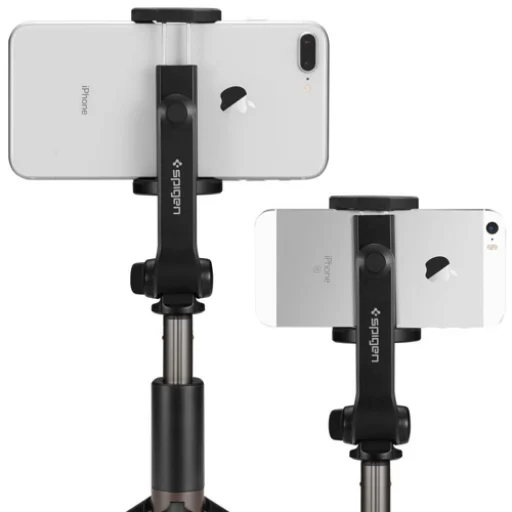 Spigen S540w vezeték nélküli selfie bot és tripod barackrózsaszín - 12