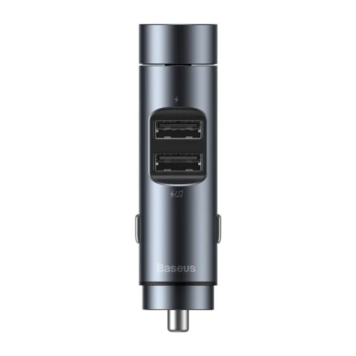 Baseus Energy Column Bluetooth FM transmitter és autós töltő 2x USB QC3.0 3,1A szürke MP3 (CCNLZ-0G) - 17
